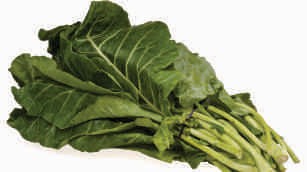 Cabbage, collard greens