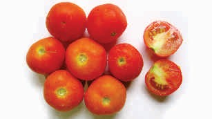 Tomato, ripe, local