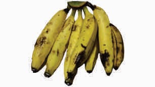 Banana, ripe, montham